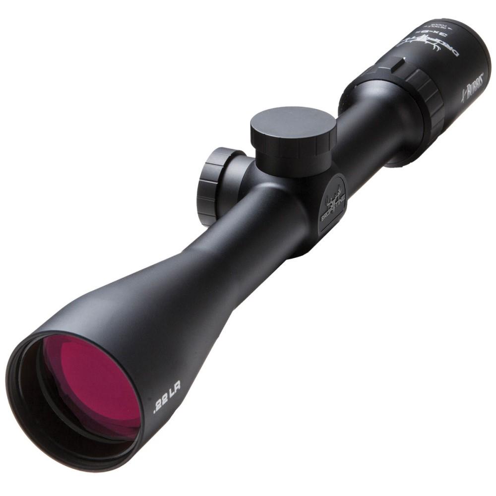 Burris Droptine Rifle Scope 3-9x-40mm 1" SFP Ballistic Plex .22 Non Illum. Matte Black .22 LR