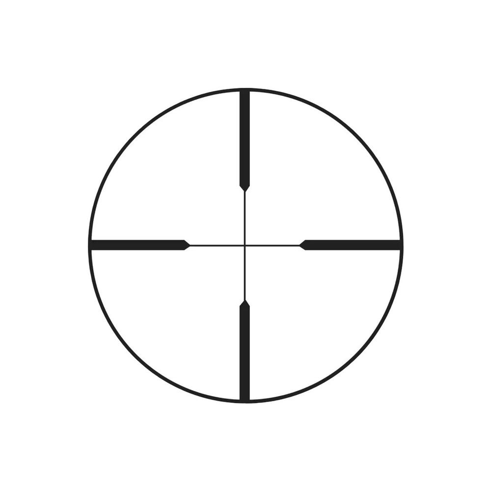 Burris Handgun Scope - 2x20mm 1" Tube Plex Reticle Matte