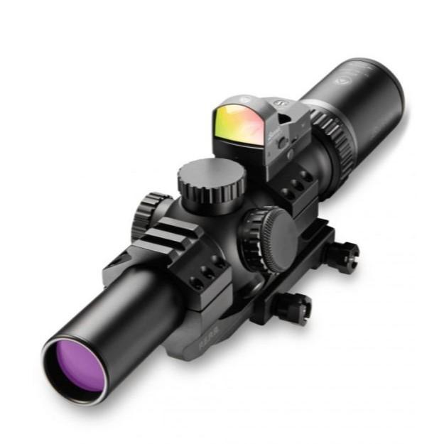 Burris RT-6 Rifle Scope Combo FastFire III & PEPR Mount - 1-6x-24mm Illum Ballistic AR Reticle Matte Black