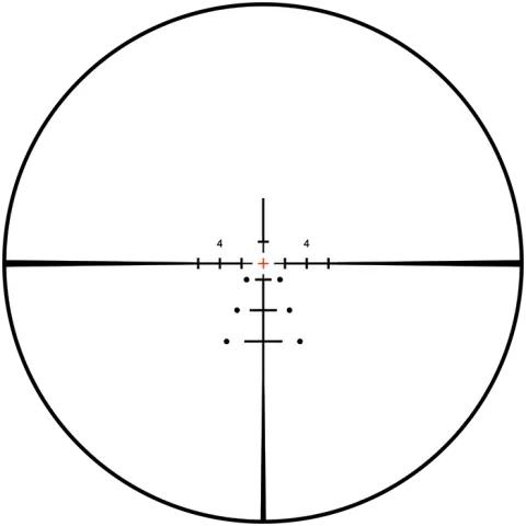 Burris Fullfield Rifle Scope 2-8x35mm 1" SFP Ballistic E3 Illum. Black