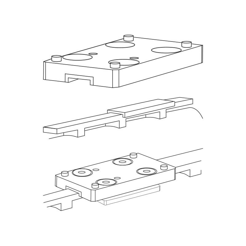 Burris Speedbead Mount for Fastfire Series Red Dots / Universal Vent Rib