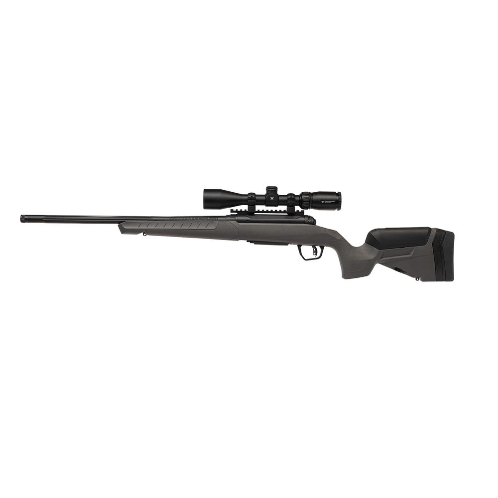 Savage 110 Trail Blazer XP Rifle 7 PRC 2rd Capacity 22" Threaded Fluted Barrel Flat Dark Gray Stock w/Crossfire II…