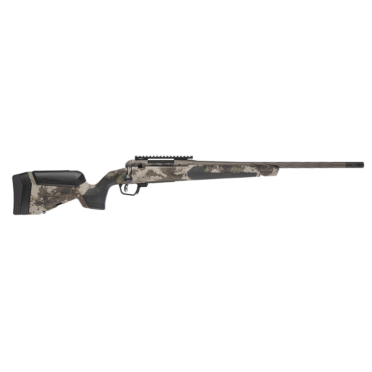 Savage 110 Core Hunter Pro Hunter Woodland Rifle .30-06 Sprg 3RD Magazine 20" Threaded Barrel Savage Woodland Synthetic Stock