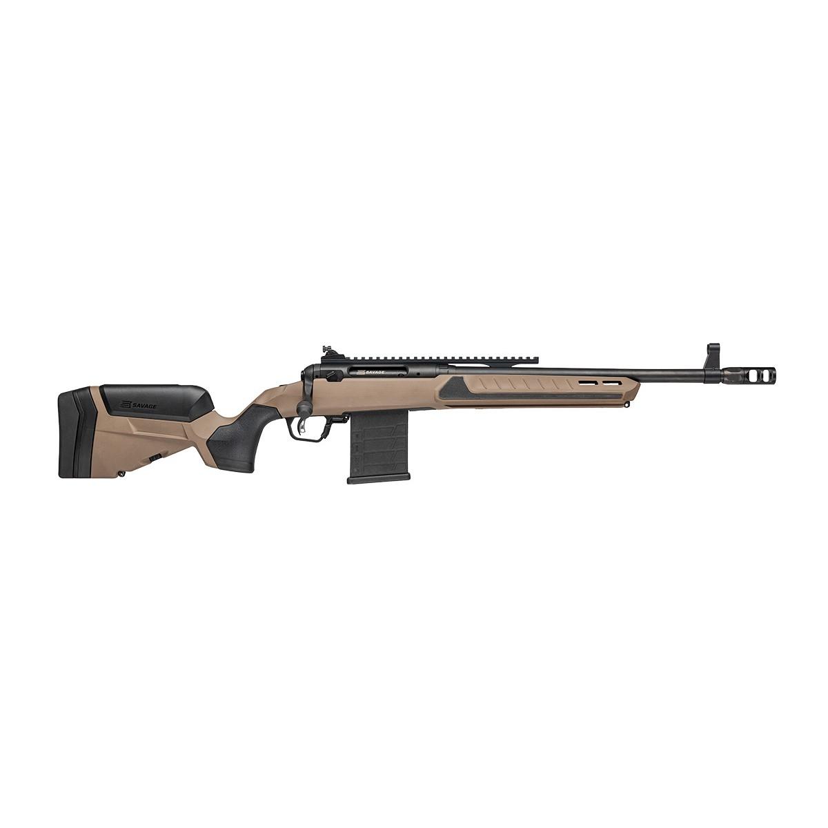 Savage 110 Scout V2 Rifle 400 Legend 10RD Magazine 16.5 Threaded Barrel Tan Stock