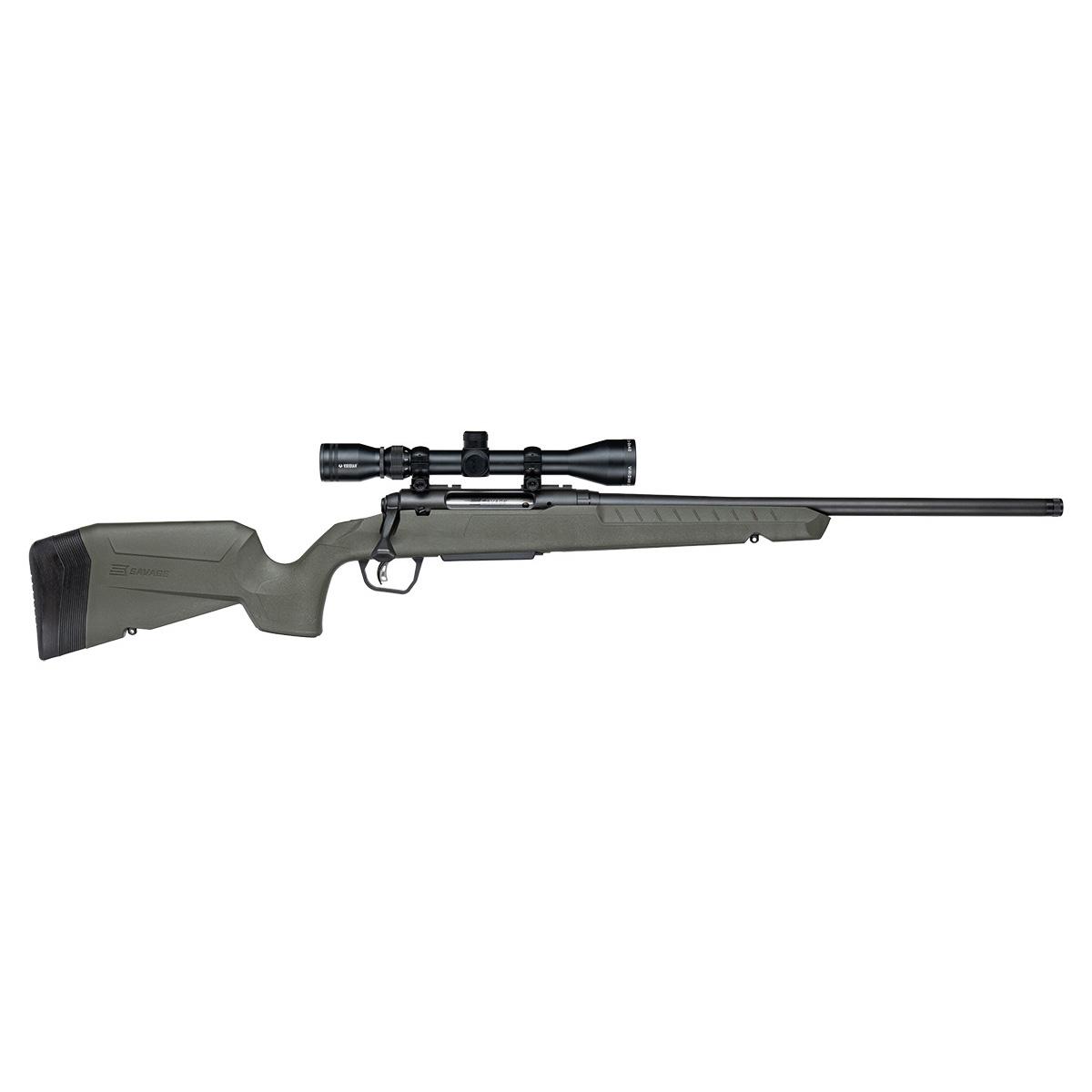 Savage AXIS 2 XP Green Rifle 6.5 Creedmoor 4RD Magazine(1) 22'' Threaded Barrel 3-9X40MM Scope