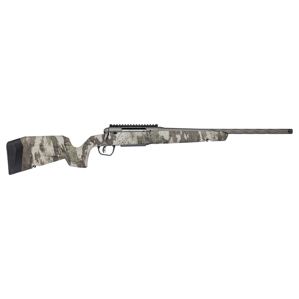 Savage AXIS 2 PRO Woodland Rifle 400 Legend 4RD Magazine(1) 20'' Threaded Spiral Fluted Barrel
