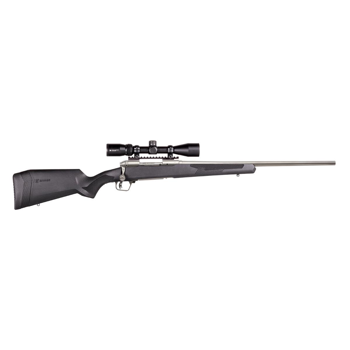 Savage 110 Apex Storm XP Rifle 260 Rem 4RD Capacity 24" Barrel Black Synthetic Stock 3-9X40MM Vortex Crossfire II