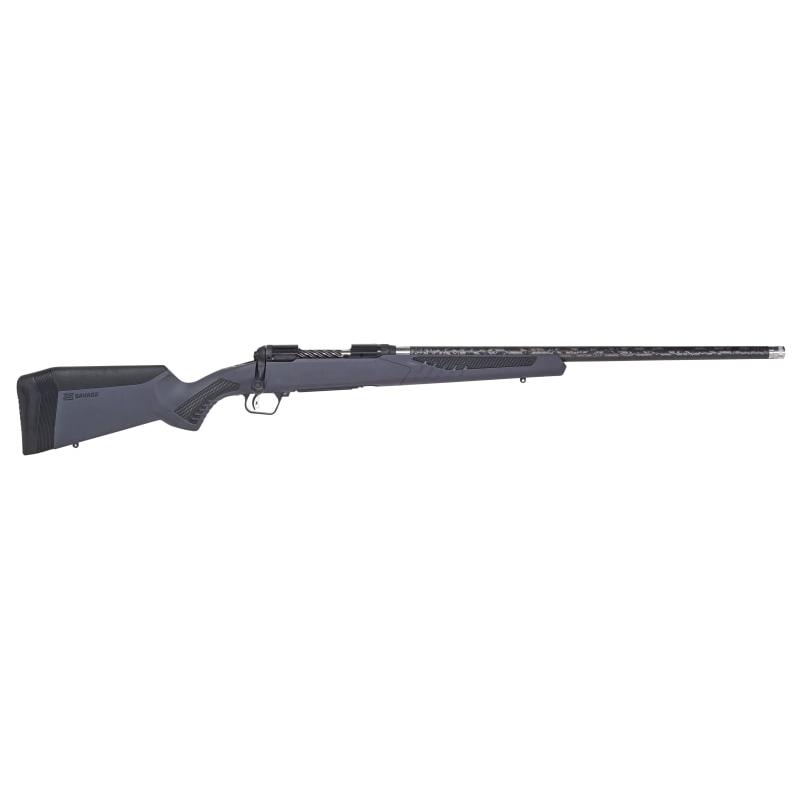 Savage Arms 57580 110 UltraLite 270 Win 4+1 22" Carbon Fiber Wrapped Barrel, Black Melonite Receiver, Gray AccuStock with AccuFit - SAVAGE ARMS - 270 Win