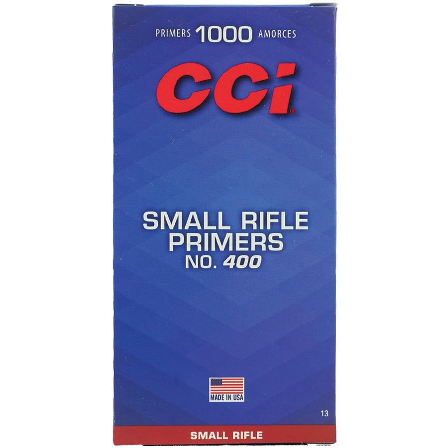 CCI Standard Primers #400 Small Rifle - 1000/ct