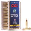 CCI 22 WMR GAMEPOINT 40GR JSP AMMO 2000RD CASE