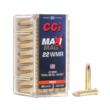 CCI WMR MAXI MAG 40GR TMJ AMMO 2000RD CASE