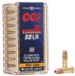 CCI 22 LR VELOCITOR 40GR CPHP AMMO 5000RD CASE