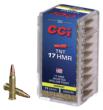  TNT Rimfire Ammunition .17 HMR 17 Gr TNT JHP 2550 Fps 2000/ct Case (40-50/ct Boxes) Ammo