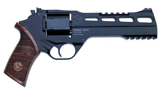 Chiappa Firearms USA Rhino .357MAG Revolver 60DS BLK 6in Bbl 3MOON Clips 6RND Adj. Rear Sight