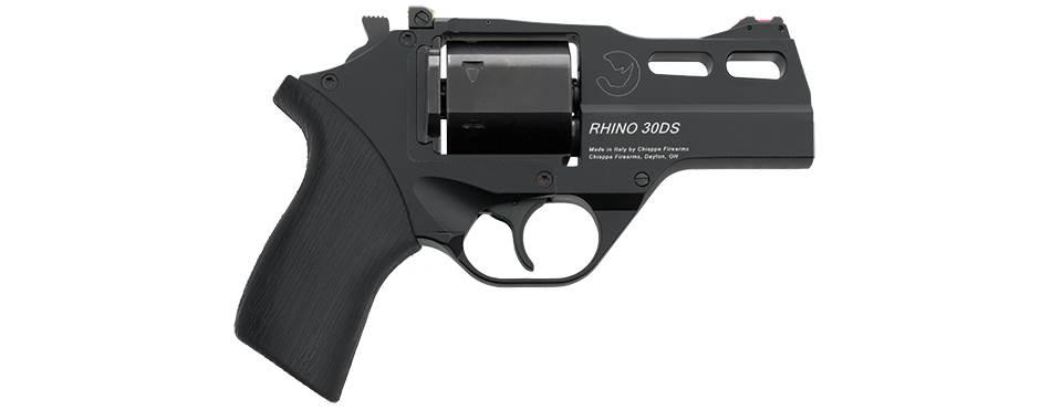 Chiappa Firearms USA Rhino Revolver 30DS .357 Mag 3" Black with 3 moon clips 6 round