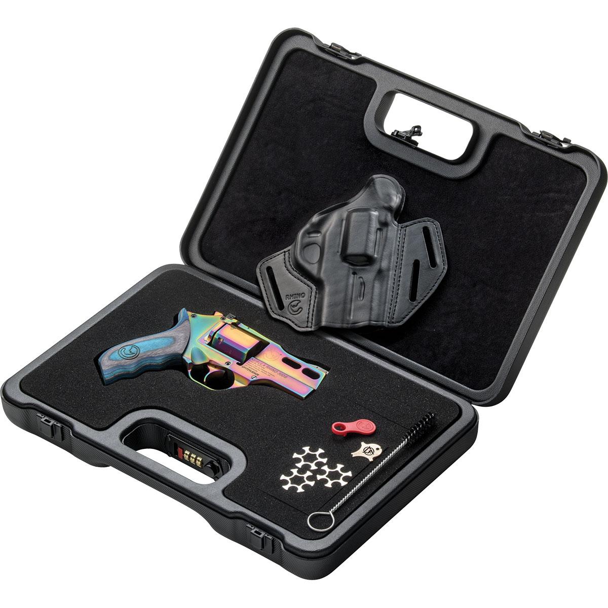 Chiappa Rhino Revolver 30SAR (Nebula) .357 Mag 6rd Capacity 3" Barrel Blue Laminate Grips