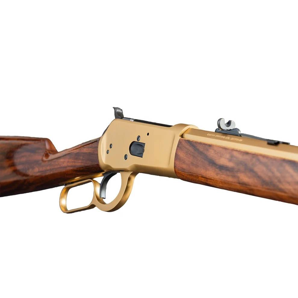 Chiappa 1892 Gold L.A. Trapper .44 Rem Mag Rifle | Circle Sq view 2