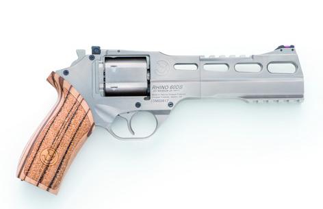 Chiappa Firearms USA Rhino .357MAG Revolver 60 Sar Chrome 6in Bbl W/3 Moon Clips 6 Rnd