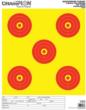 SHOTKEEPER TARGETS 5 BULLS EYE BR YEL/RED LRG 12PK