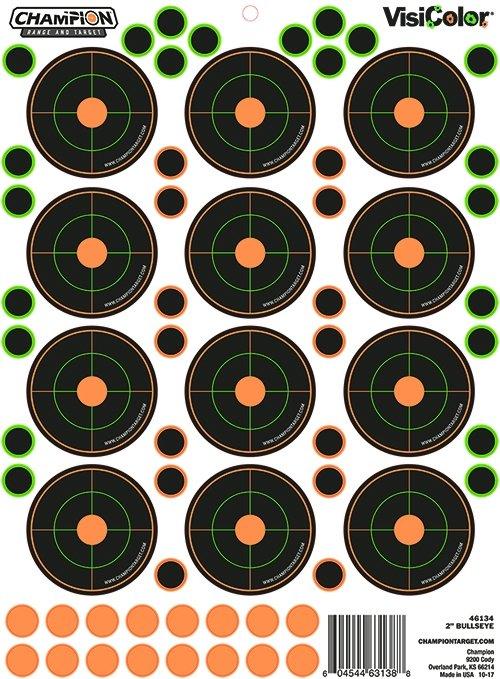 2" BULLS EYE 5PK W/60 PASTORS