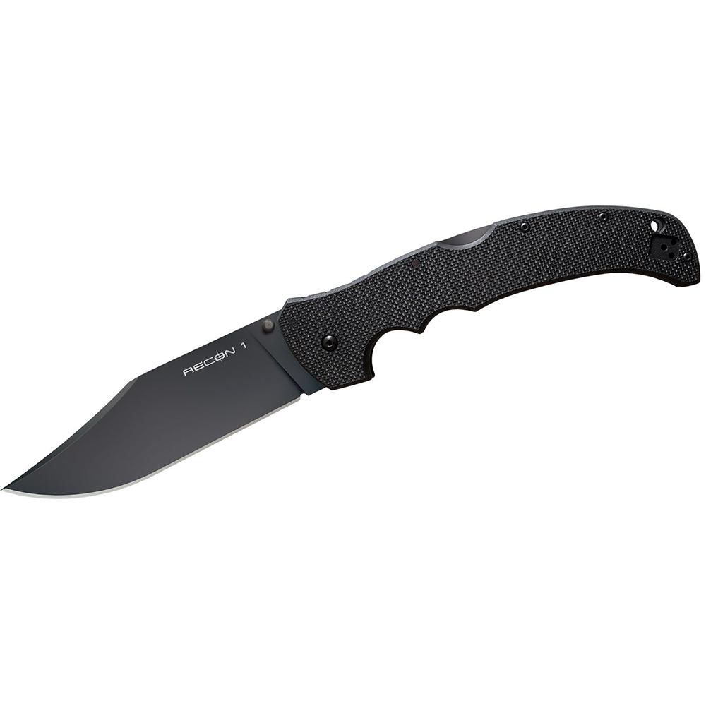 Cold Steel Recon XL Folding Knife 5-1/4 Clip Point Blade Black