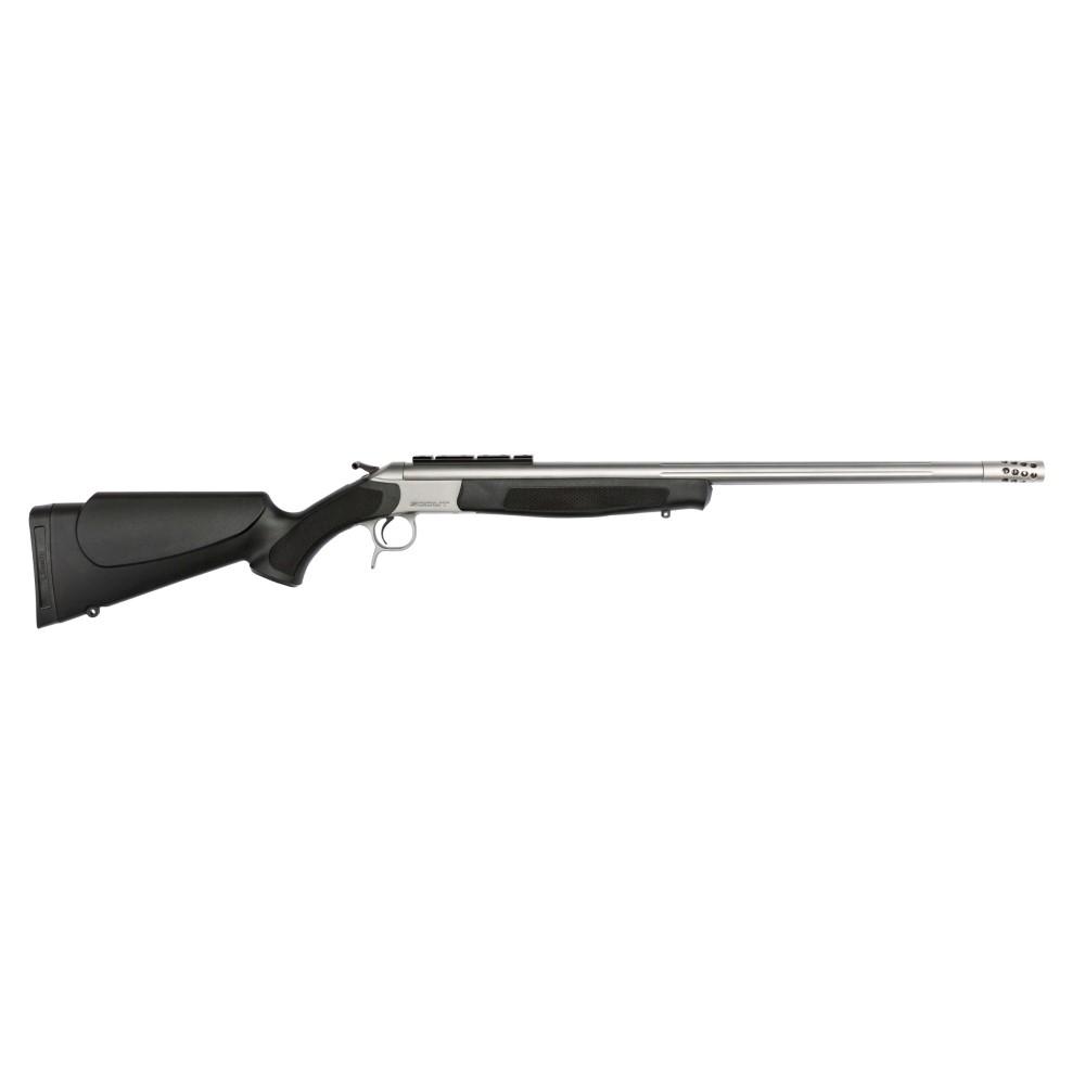 CVA Scout Rifle .444 Marlin 25" Barrel Stainless Steel and Black with Brak-img-1