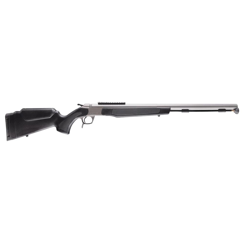 CVA OPTIMA 50 cal Muzzleloader Stainless Steel | Black V3 0 MOA Pic Rail .50 Caliber