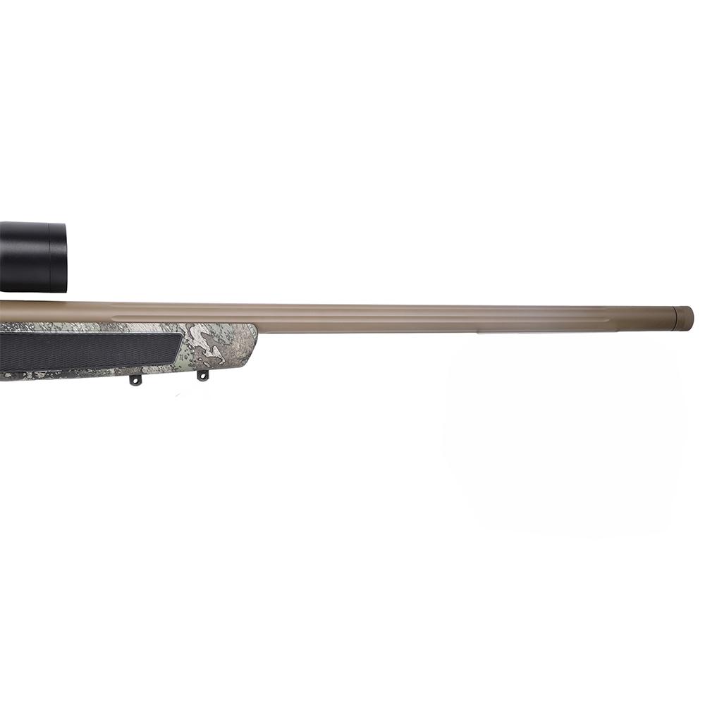 CVA Accura LR-X Muzzleloader Rifle .50 cal 30" 3/4x20 Threaded Barrel FDE Nitride TrueTimber Strata KonusPro…