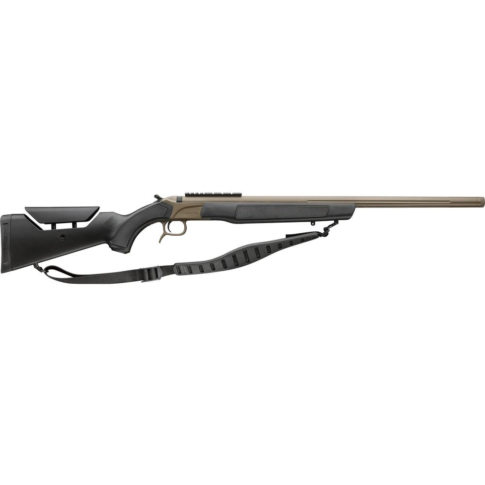 CVA Accura LR-X Muzzleloader 45 cal Magnum 30" Threaded 3/4x20 Cerakote FDE/Nitride Black Variflame .45 Caliber