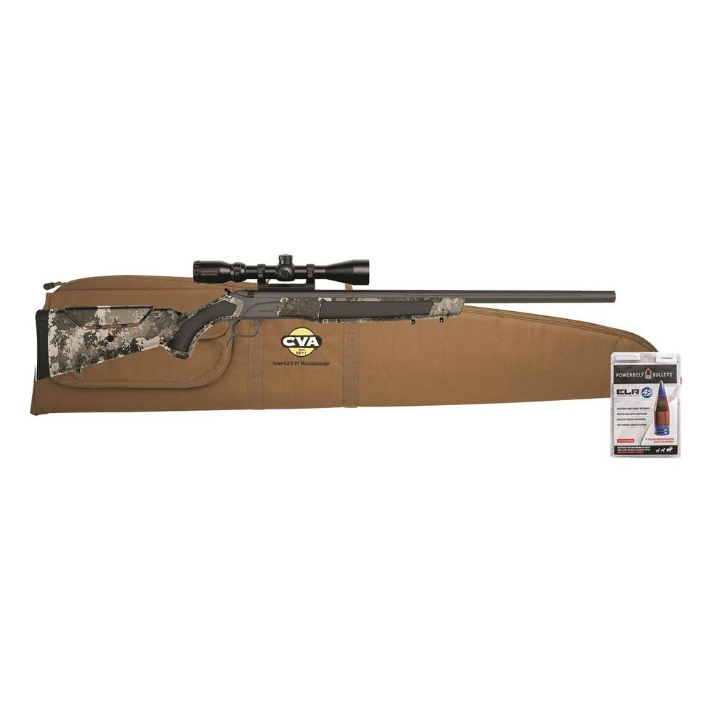 CVA PR3222NSCP Accura MR-X Muzzleloader 45 Cal 26" Grey/Veil Alpine Scope
