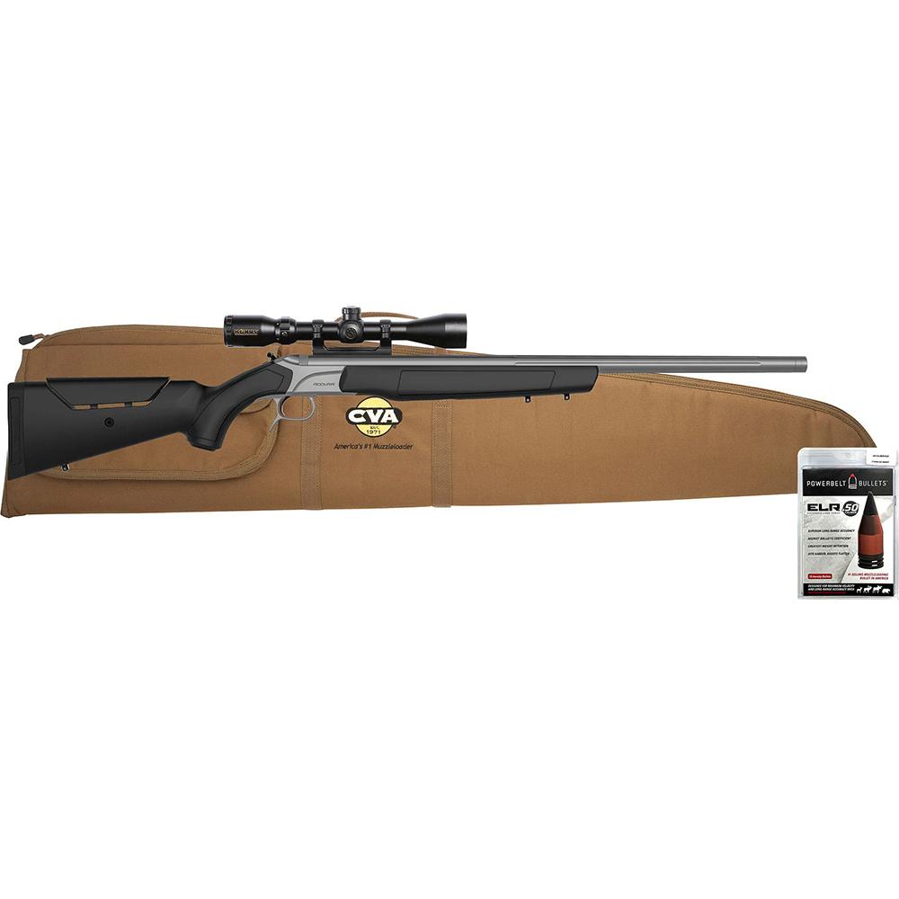 CVA PR3241SSCP Accura MR-X Muzzleloader 50 Cal 26" Stainless/Black w/Scope