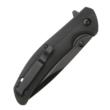 BEAR & SON 4 1/2'' BLACK ZYTEL SIDELINER BLACK BLADE WITH FLIPPER