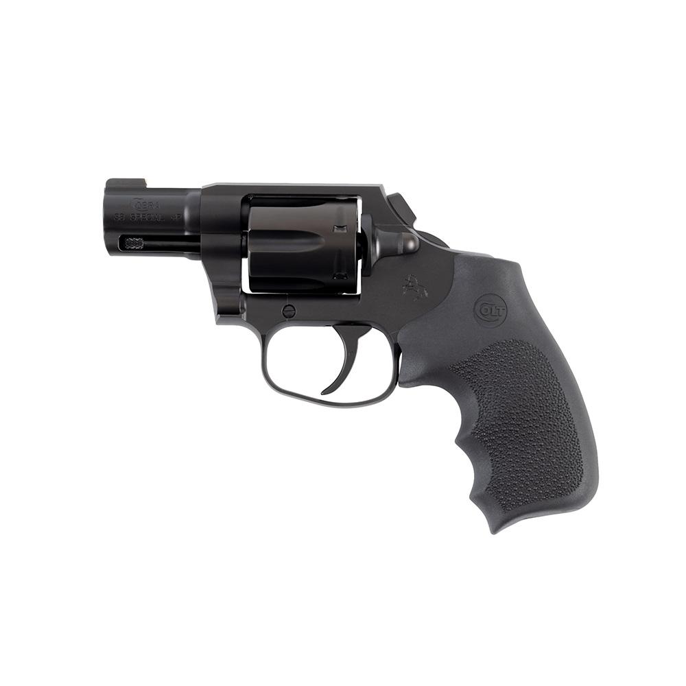 Colt Night Cobra Handgun .38 Spl(+P) 6rd Capacity 2" Barrel Enhanced Hogue Rubber Grip .38 Special