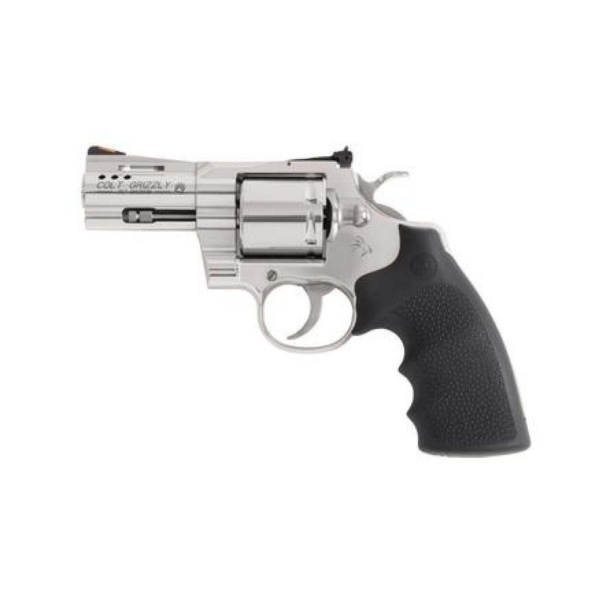 Colt Grizzly 357MAG 3'' Barrel Stainless Rubber Grips Demo