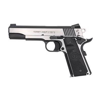 Colt Combat Elite Government Handgun .45 Auto 8rd Magazine 5" Barrel Two-Tone Finish .45 ACP