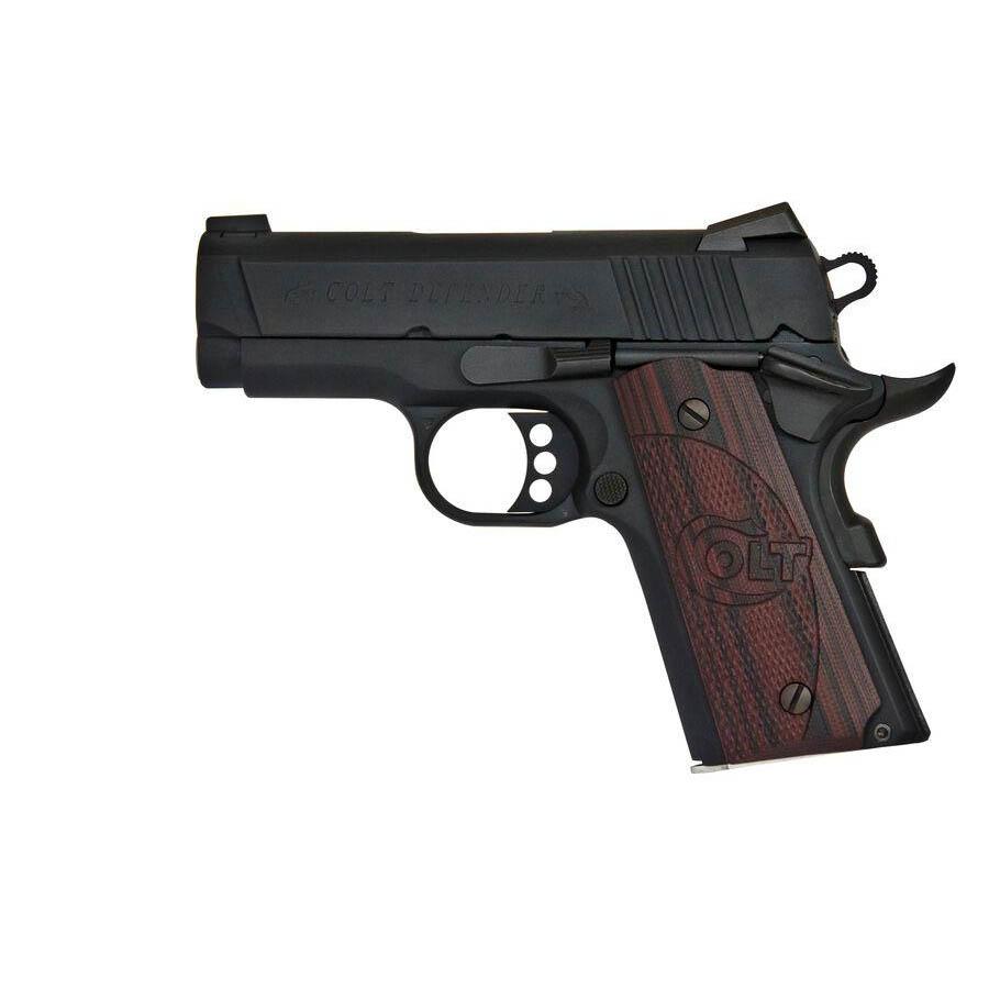 Colt Defender Handgun .45 Auto 7rd Magazine 3" Barrel Anodize\Blued Finish .45 ACP