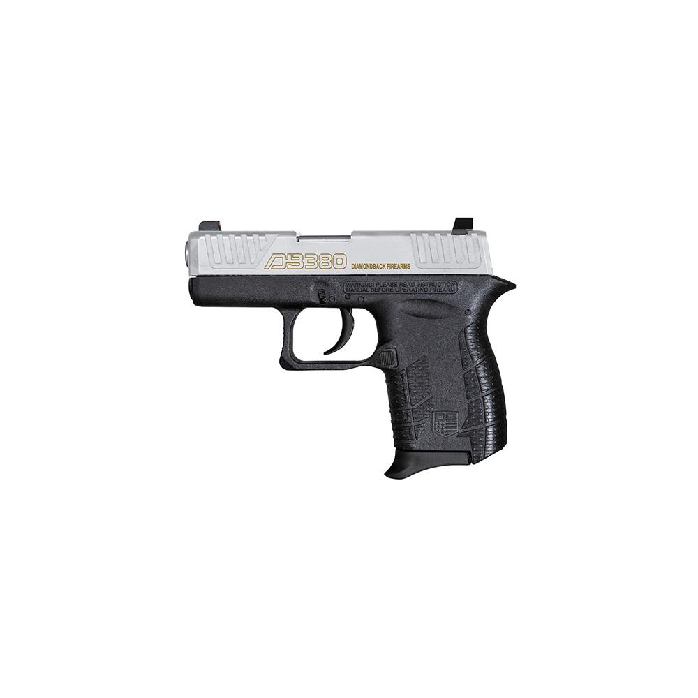 Diamondback DB380 Gen IV Handgun .380 ACP 6rd Magazine 2.8" Barrel Black Polymer Grip Nickel Boron Slide