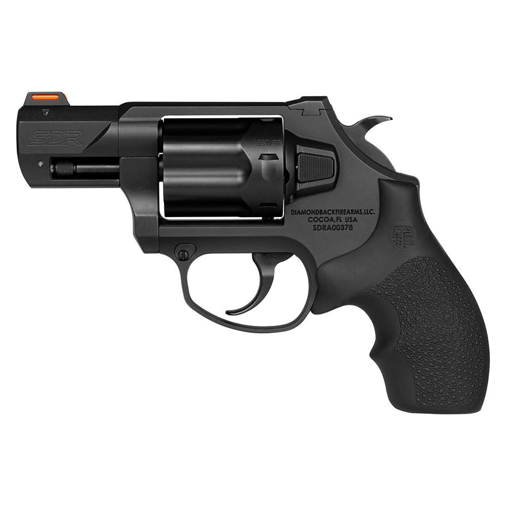 Diamondback SDR Handgun .357 Mag 6rd Capacity 2" Barrel SA/DA Black Nitride+ Finish