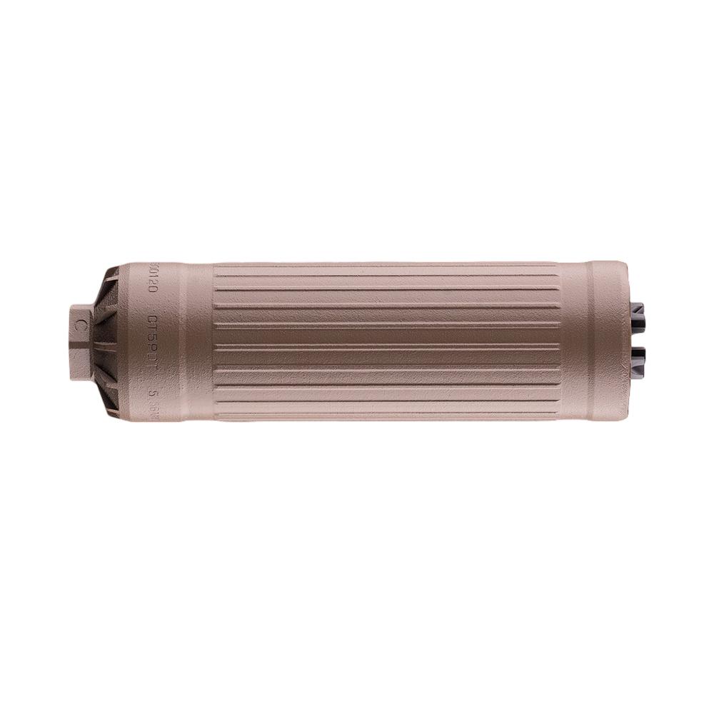 Dead Air Defense CT5P Patrol Suppressor 1/2-28 Direct Thread FDE 5.56mm | 6mm