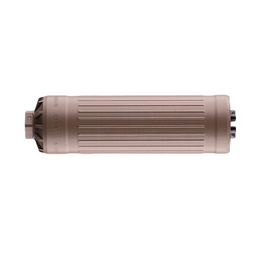 Dead Air Defense CT5P Patrol Suppressor 5.56mm 5/8-24 Direct Thread FDE 5.56mm | 6mm