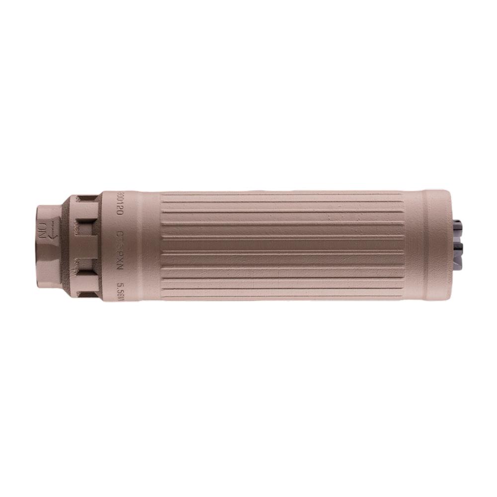 Dead Air Defense CT5P Patrol Suppressor 5.56mm XENO Mount FDE 5.56mm | 6mm