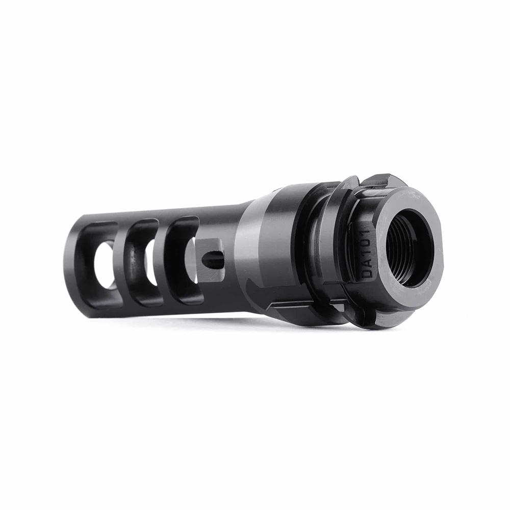 Dead Air KeyMo Muzzle Brake .46 5/8-24 - .45 Caliber Suppressors Accessory