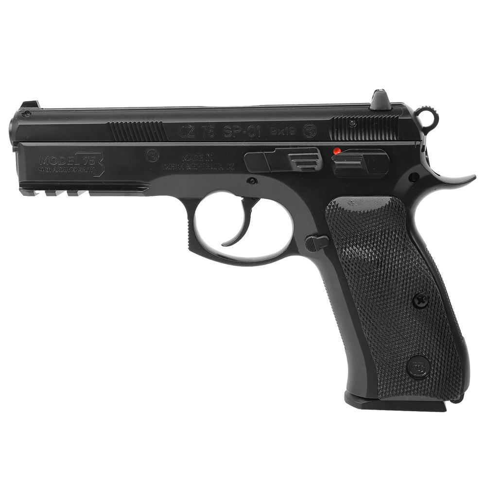 Cz-Usa Firearms CZ 75 SP-01 Anniversary Elite Handgun 9mm Luger 10rd Magazines(2) 4.6" Barrel Steel Frame Manual…