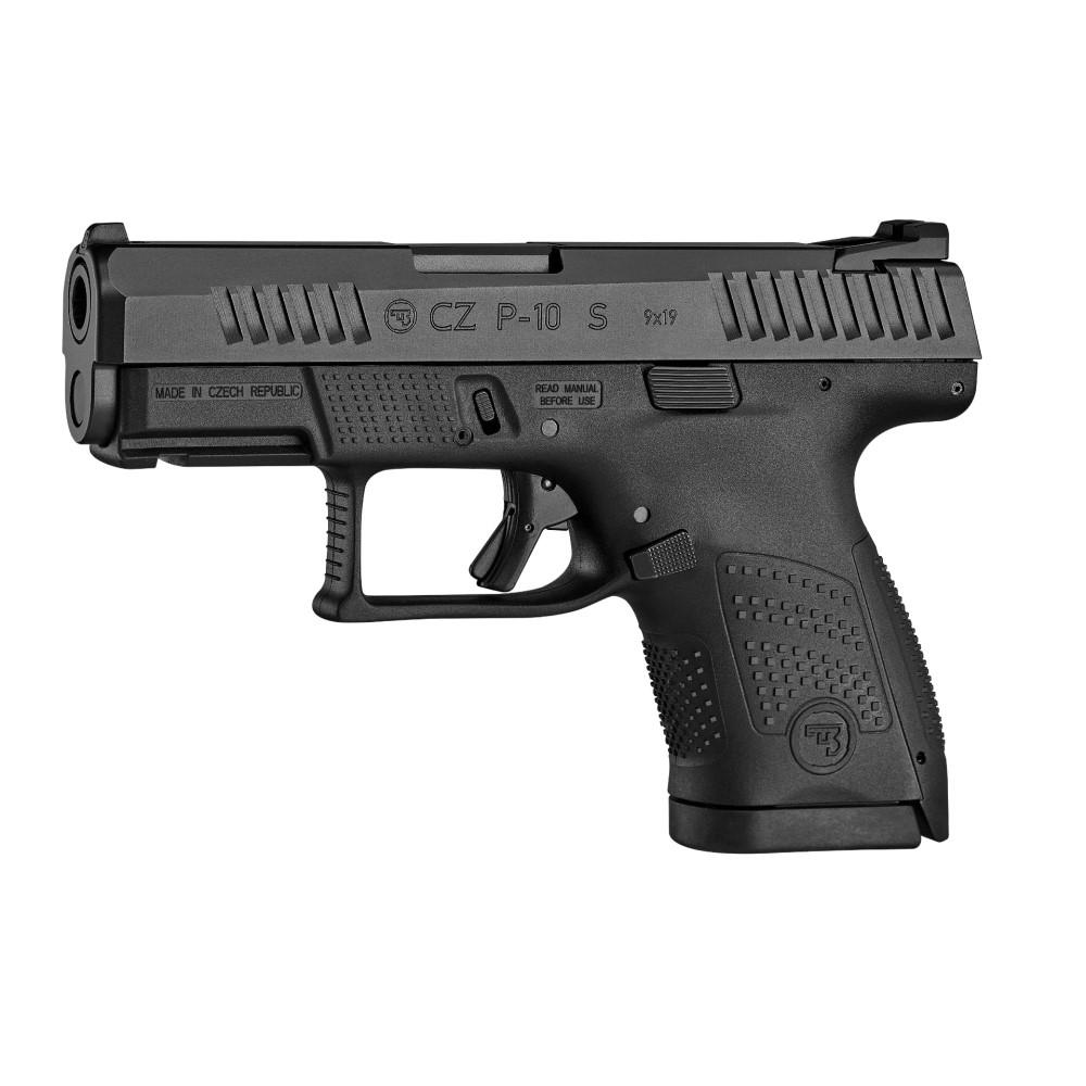 CZ USA P-10 S Subcompact Handgun 9mm Luger 10rd Magazine 3.5" Barrel Black