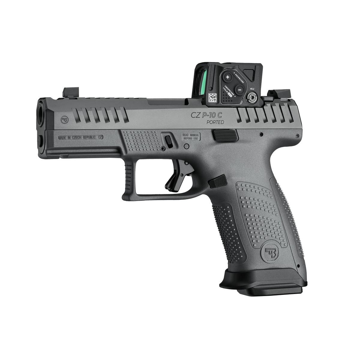 CZ P-10C 9mm 4'' Brl 10rd PORTED COA