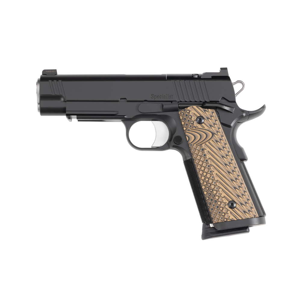 Cz-Usa Firearms Dan Wesson Specialist Commander Handgun .45 ACP 8rd Magazine 4.25" Barrel Black Optics Ready
