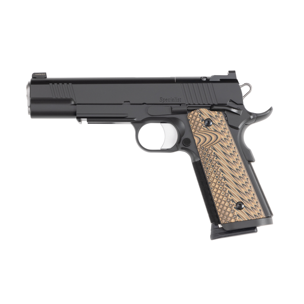 Cz-Usa Firearms Dan Wesson Specialist Handgun 9mm Luger 10rd Magazines (2) 5" Barrel Black Optics Ready