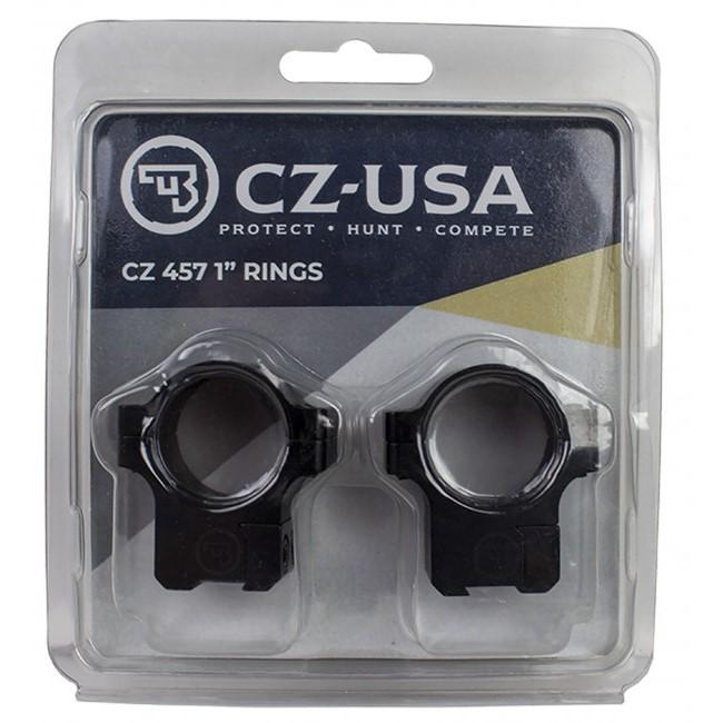 CZ Rings 457 455 1in. 11mm Dovetail Aluminum Base Height 0.575in ...