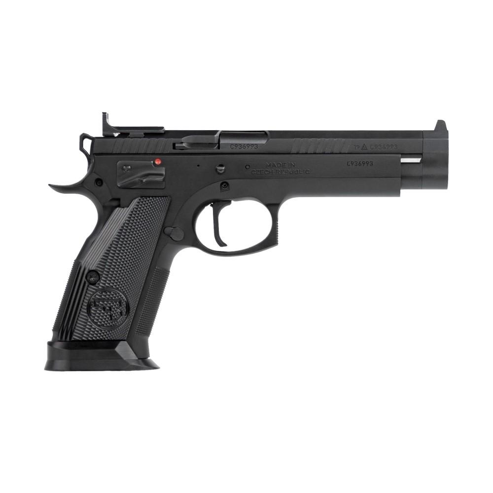 CZ USA 75 TS Czechmate Handgun 9mm Luger 20rd Magazines (3) and 26rd ...