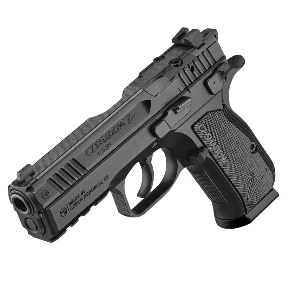 CZ USA Shadow 2 Carry OR Handgun 9mm Luger 15rd Magazine 4" Barrel Black